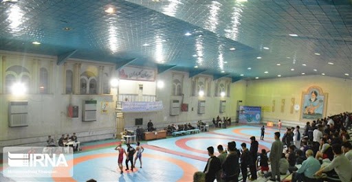 رقابت های کشتی فرنگی جوانان عمومی و انتخابی باشگاههای خوزستان (( گرامیداشت شهید کشتی گیرناصر جامعی)) / اهواز :